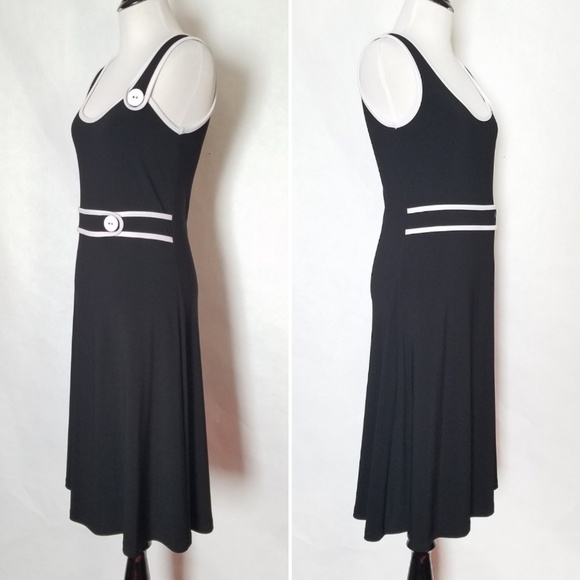 Joseph Ribkoff Sleeveless Fit and Flare Dress - Picture 2 of 7